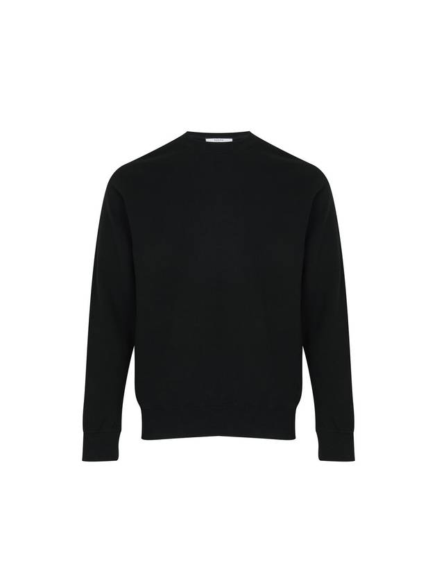 Essential Sweatshirt Black - SOLEW - BALAAN 1