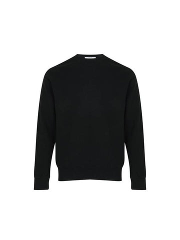 Men's Sweatshirt Black SW21PTS01BK - SOLEW - BALAAN 1