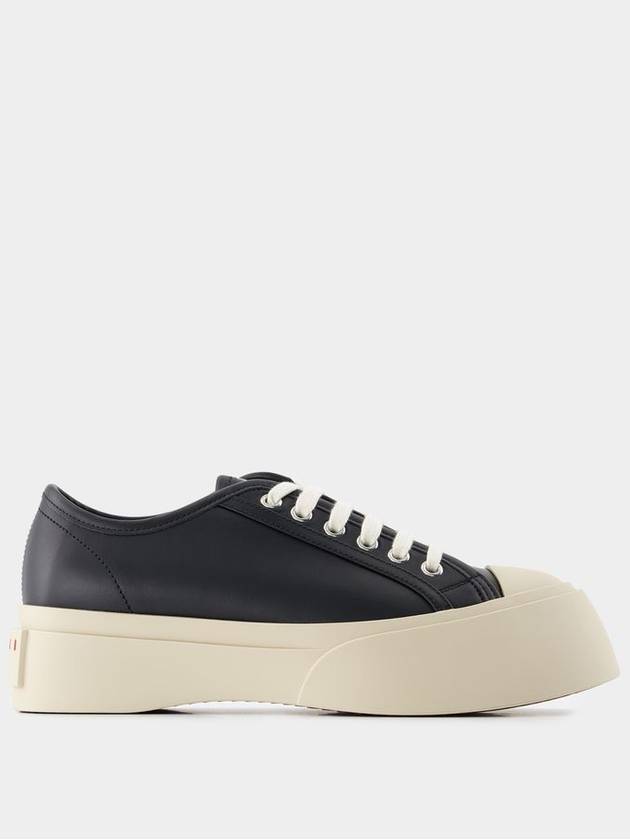 Pablo Lace-Up Low Top Sneakers Black - MARNI - BALAAN 2