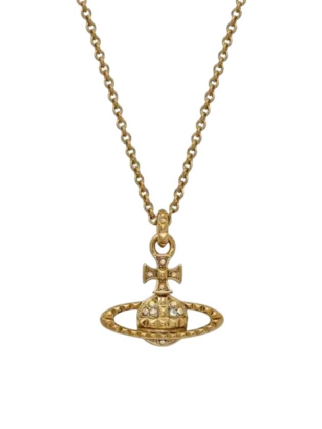 Mayfair Bas Relief Pendant Necklace Gold - VIVIENNE WESTWOOD - BALAAN 1