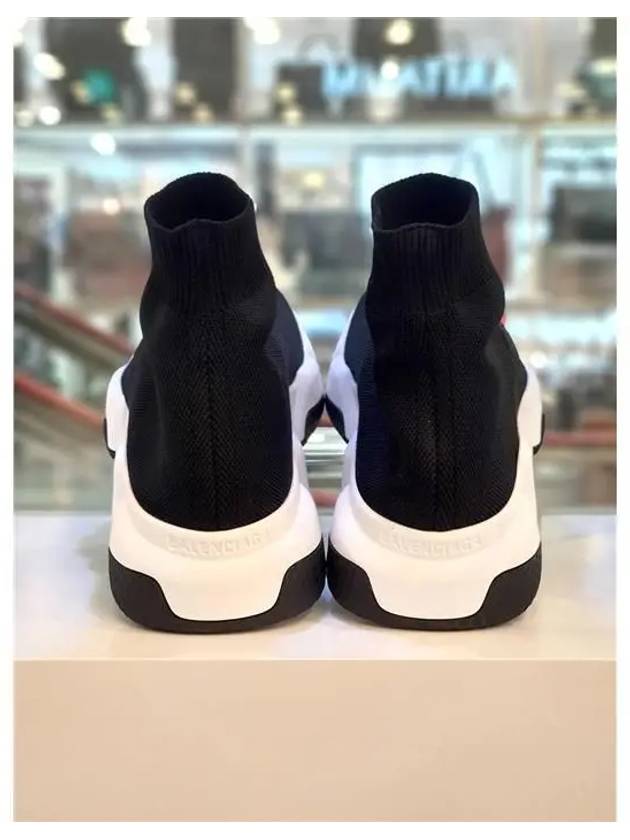 Speed Trainer  High Top Sneakers Black White - BALENCIAGA - BALAAN 6