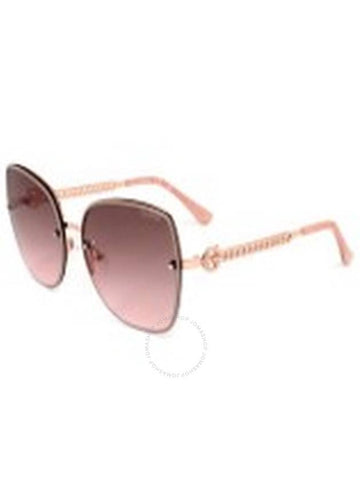 Guess Factory Pink Butterfly Ladies Sunglasses GF6119 28T 61 - GUESS - BALAAN 1