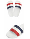 Men's Basil Tricolor Slippers White - MONCLER - BALAAN 6