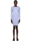 Monthly Color August Short Dress Light Blue - ISSEY MIYAKE - BALAAN 1