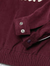 PIPED BLOUSON JACKET CORDUROY BURGUNDY - ROLLING STUDIOS - BALAAN 6