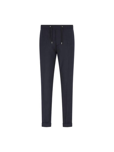 NAVY WOOL PANTS M1R921TG0000149 - PAUL SMITH - BALAAN 1