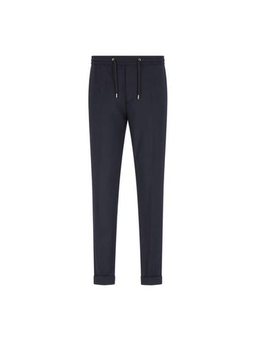 NAVY WOOL PANTS M1R921TG0000149 - PAUL SMITH - BALAAN 1