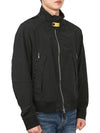 PMJCKWI03 BLACK Men s Bomber Jacket Regular Fit - PARAJUMPERS - BALAAN 6