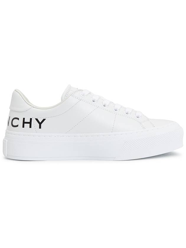 City Sports Leather Low Top Sneakers White - GIVENCHY - BALAAN 5