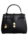 16 Small Satin Calfskin Tote Bag Black - CELINE - BALAAN 1