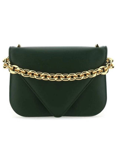 Mounted Chain Shoulder Bag Raintree - BOTTEGA VENETA - BALAAN 1