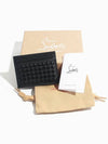 Chios Spike Card Wallet Black - CHRISTIAN LOUBOUTIN - BALAAN 4