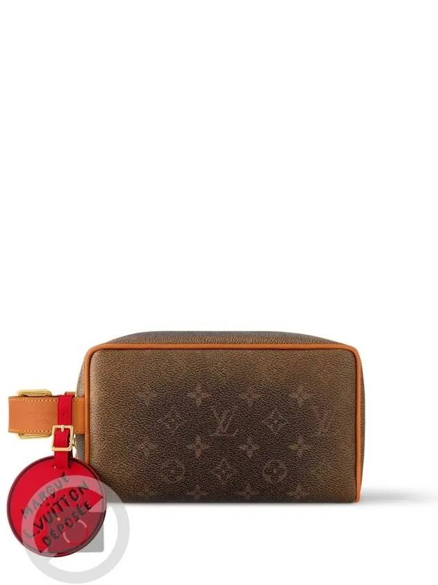 Louis Vuitton Locker Dopp Kit Clutch Bag Brown - LOUIS VUITTON - BALAAN 2