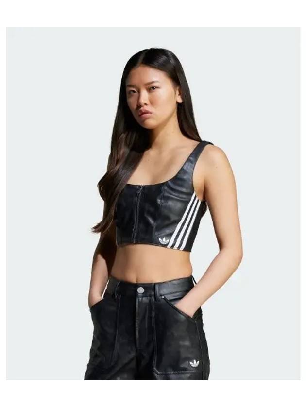 Adilenium Season 3 Vintage Faux Leather Sleeveless Black - ADIDAS - BALAAN 2