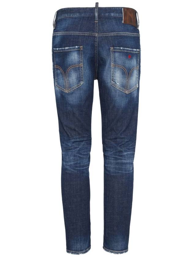 Skater Denim Jeans Blue - DSQUARED2 - BALAAN 4