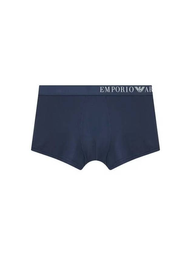 UNDERWEAR Men s Side Logo Banding Soft Drawn Navy 270050 - EMPORIO ARMANI - BALAAN 1