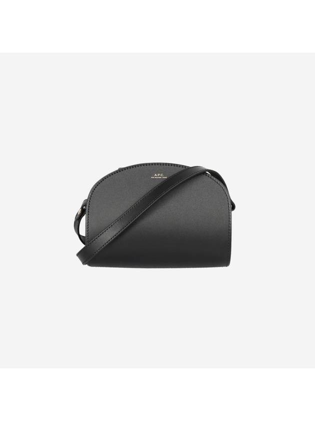 Demi Lune Mini Half Moon Cross Bag Black - A.P.C. - BALAAN 2