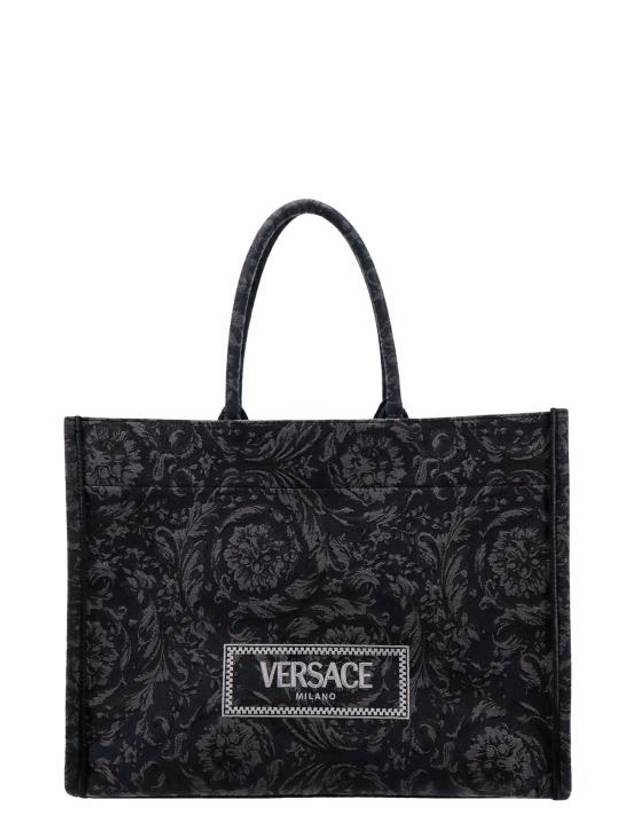 Tote Bag 10131521A09741 2BM0V Black - VERSACE - BALAAN 1