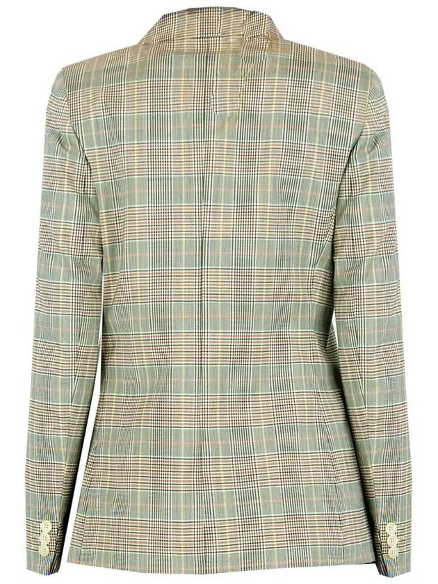 12th Anniversary Fiume Check Wool Jacket Gray 50410917 001 - MAX MARA - BALAAN 3