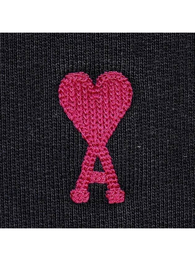 heart logo embroidery hood USW205 747 001 - AMI - BALAAN 5