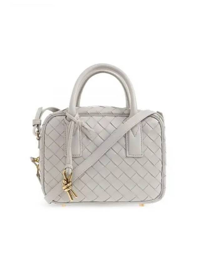 Getaway Small Tote Bag Grey - BOTTEGA VENETA - BALAAN 2