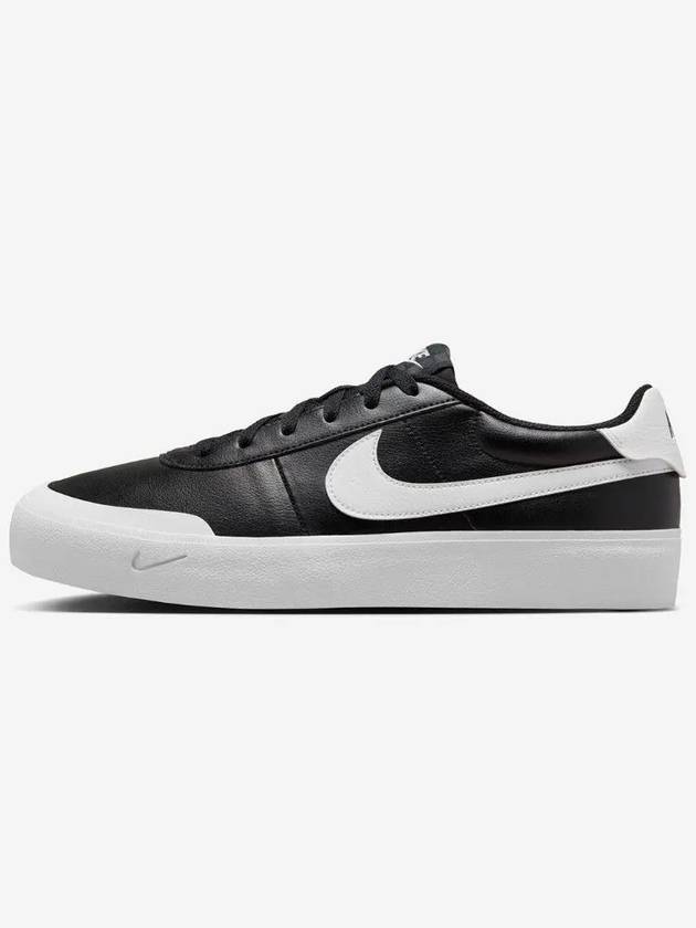 Court Shot Low-Top Sneakers Black - NIKE - BALAAN 5