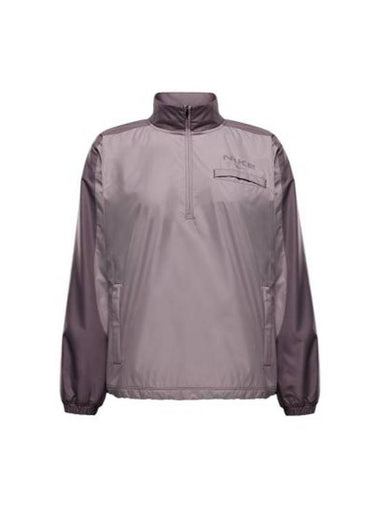 Logo Running Track Jacket Platinum Violet - NIKE - BALAAN 1