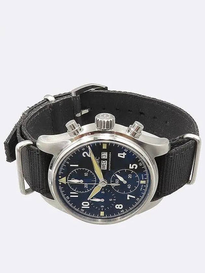 IWC IW387901 Pilot Watch Chronograph Spitfire 41MM Automatic Men s Leather Band - IWC - BALAAN 2