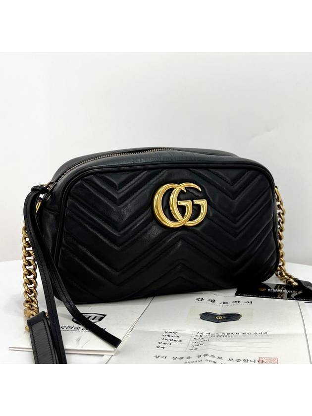 Matelasse small cross bag shoulder black 447632 - GUCCI - BALAAN 3