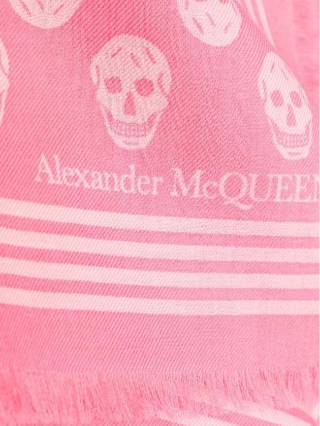 Biker Scarf 5909343222Q 5672 PSYC PINK PALE PINK B0170292022 - ALEXANDER MCQUEEN - BALAAN 5