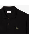 Men's Original L1312 Long Sleeve Cotton Polo Shirt Black - LACOSTE - BALAAN 4