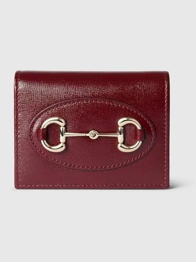 Horsebit 1955 Card Case Wallet 621887 AAA7G 6207 - GUCCI - BALAAN 3