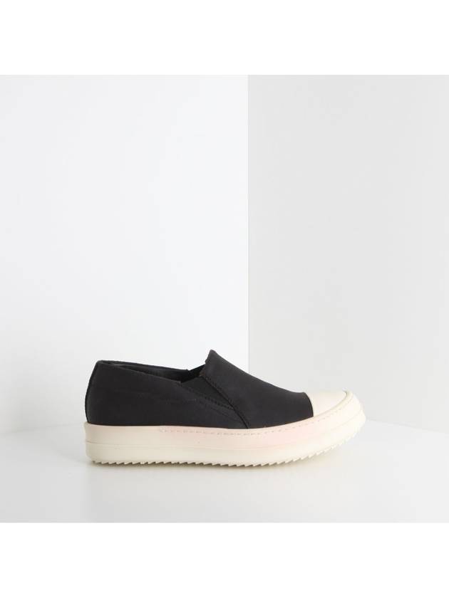 Women s Leather Slip On Black 15S5892 LPDP - RICK OWENS - BALAAN 1