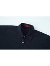 Cotton Overfit Shirt Navy C3WBL72NY - CALLAITE - BALAAN 7