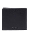 Grained Leather Bifold Wallet Black - GIVENCHY - BALAAN 4