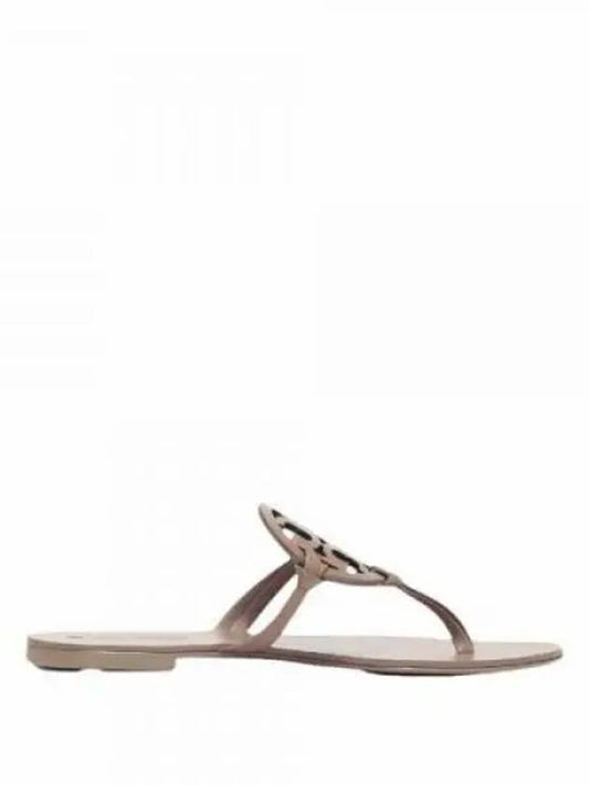 Miller Square Toe Leather Sandals Brown - TORY BURCH - BALAAN 2