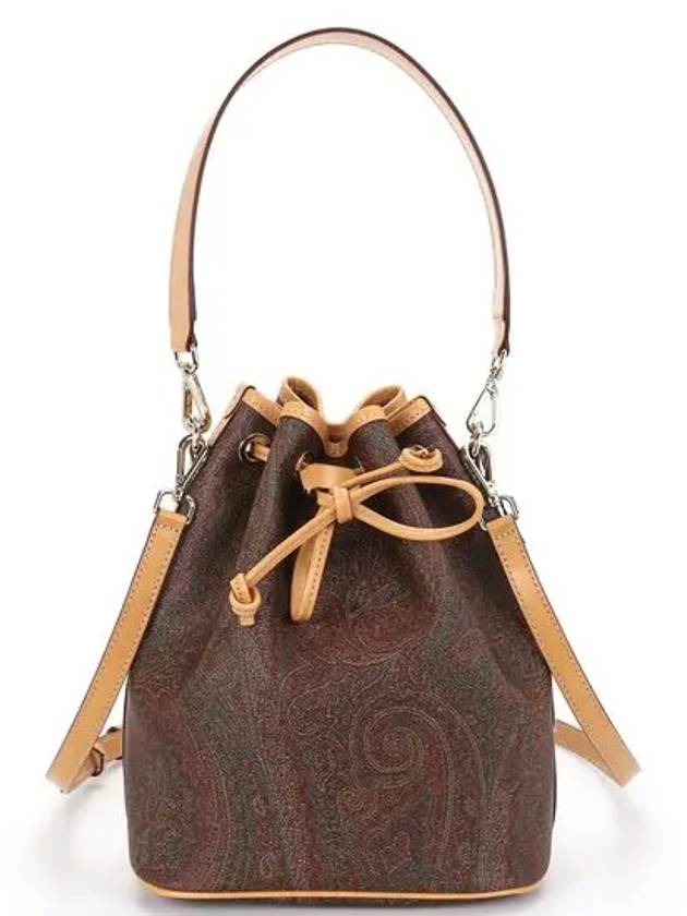 Paisley Bucket Bag Brown - ETRO - BALAAN 2