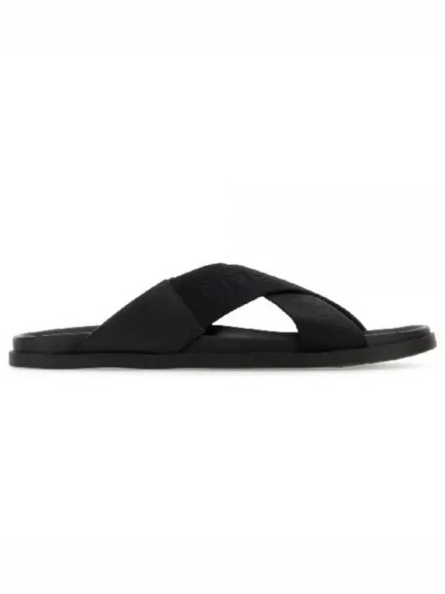 Cross Strap Sandal Slippers Black - GIVENCHY - BALAAN 2