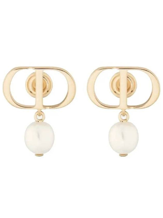 Women's Petit CD Earrings Gold - DIOR - BALAAN 2