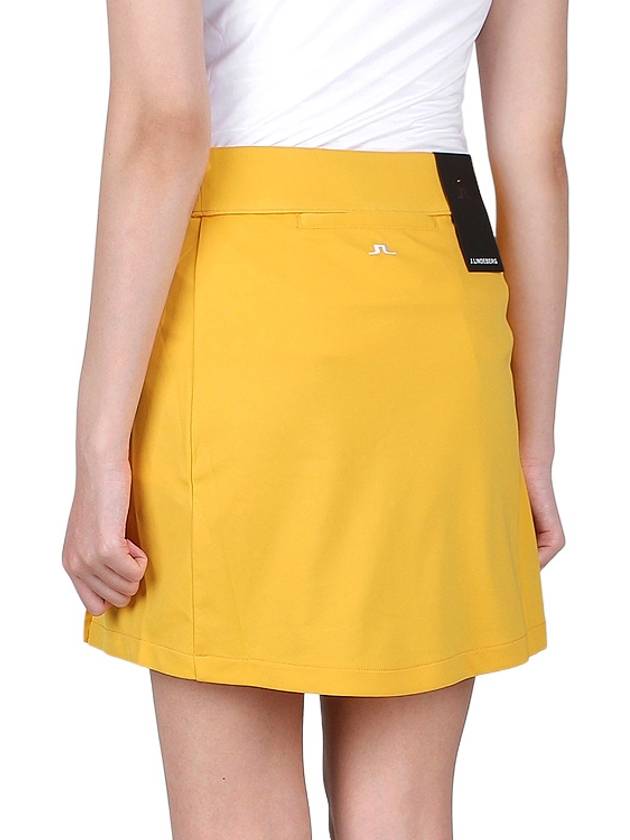 Short Skirt GWSD07948 I040 Yellow - J.LINDEBERG - BALAAN 6