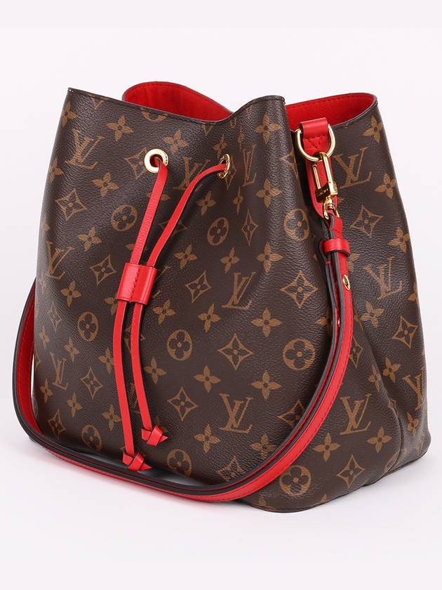 Neonoe MM Red Bucket Shoulder Bag M44021 - LOUIS VUITTON - BALAAN 3