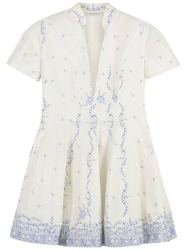 Philosophy Di Lorenzo Serafini Poplin Mini Dress - PHILOSOPHY DI LORENZO SERAFINI - BALAAN 1