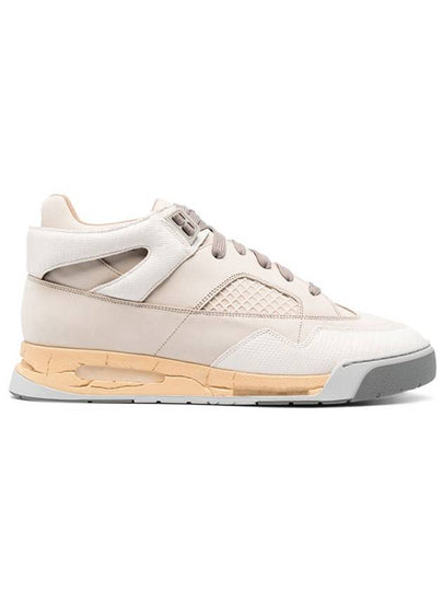 Men's Mid Top Trainer Low Top Sneakers Beige - MAISON MARGIELA - BALAAN 2