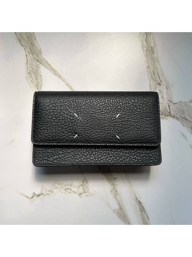 Stitch Large Chain Long Wallet Black - MAISON MARGIELA - BALAAN 5