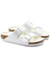 Arizona Birko-Flor Regular Fit Slippers White - BIRKENSTOCK - BALAAN 2