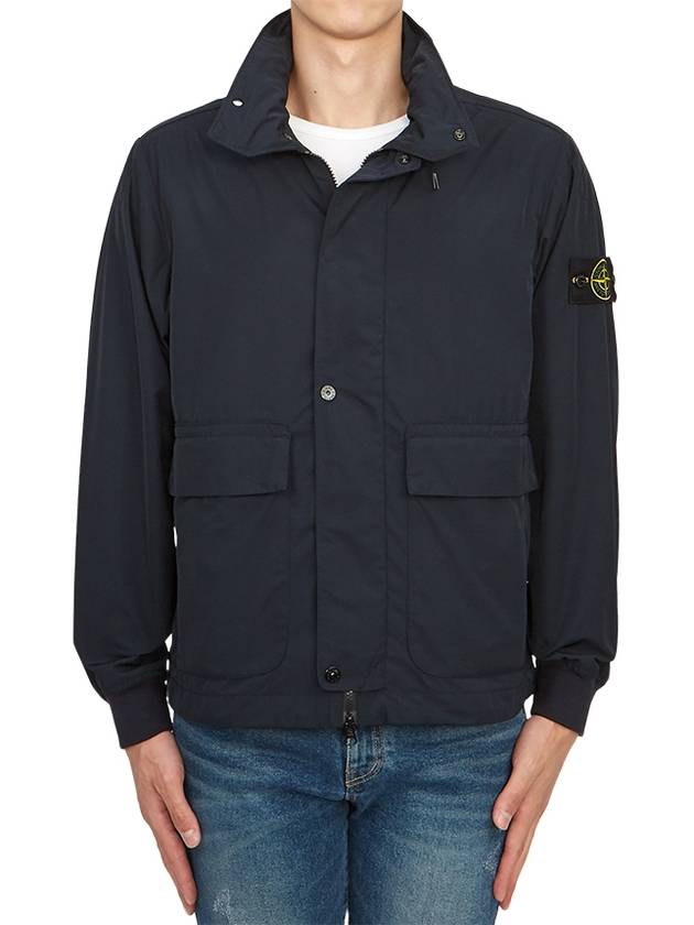 Compass Badge Jacket Navy - STONE ISLAND - BALAAN 3