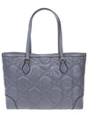 GG Matelasse Leather Medium Tote Bag Grey - GUCCI - BALAAN 4