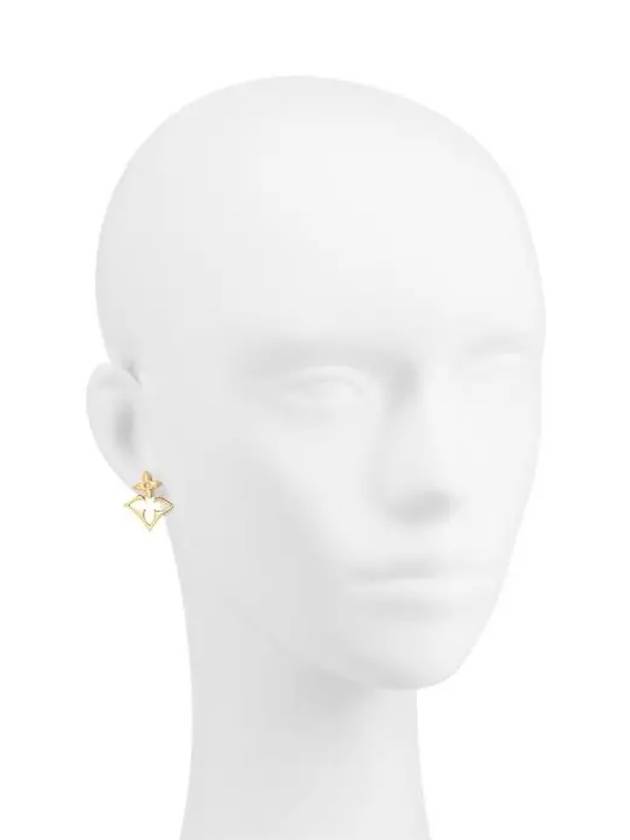 Flowergram Earrings Gold - LOUIS VUITTON - BALAAN 4