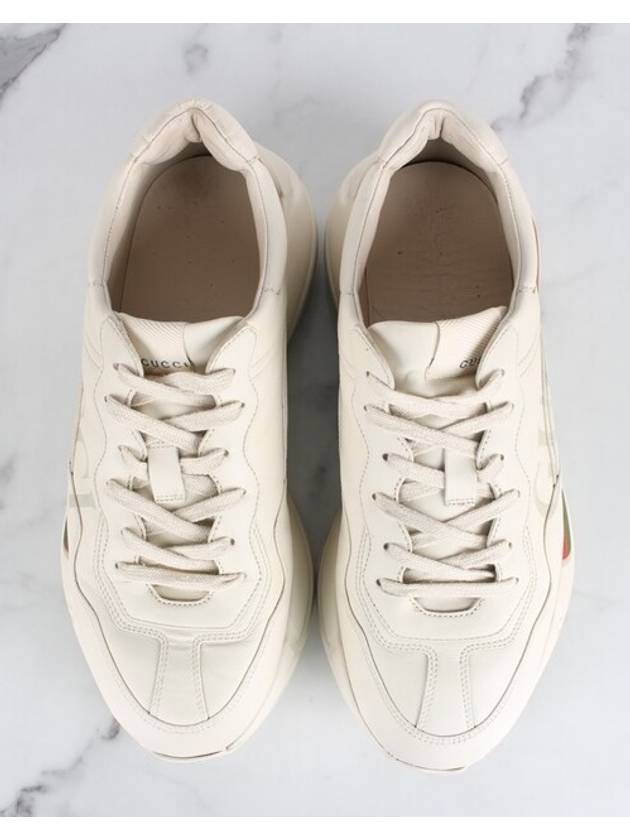 Band logo rhyton sneakers 8 5 275 - GUCCI - BALAAN 9