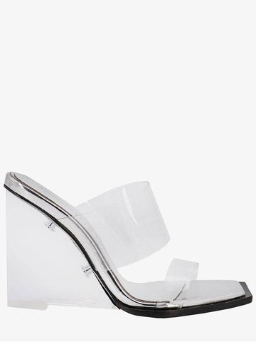 leather plexiglass heels - ALEXANDER MCQUEEN - BALAAN 1